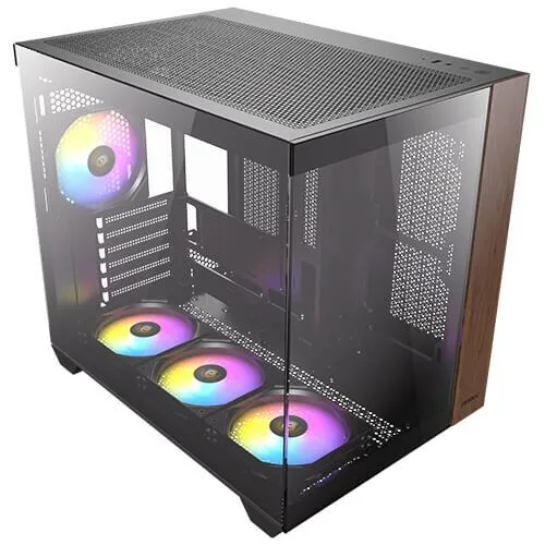 ANTEC CX800 WOOD BLACK 4 VENTILATEURS ARGB