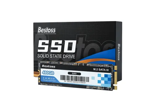 BESTOSS SSD 480GB M.2 SATA 3.0 2280 NGFF 530MB/s