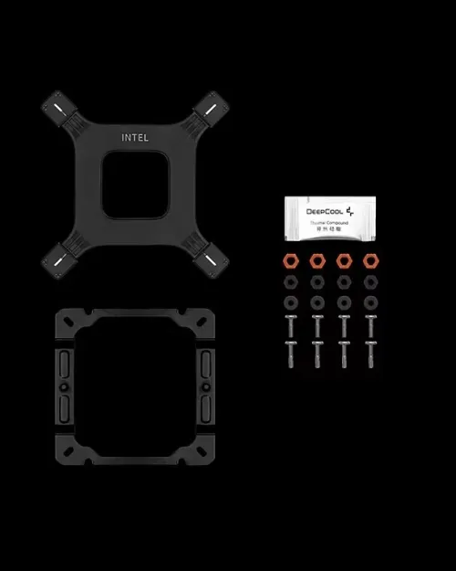 DEEPCOOL AG400 ARGB V2 BLACK/WHITE