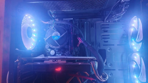 i5-6500, 8GB RAM DDR4 (4+4) 1 RGB, ASUS h110