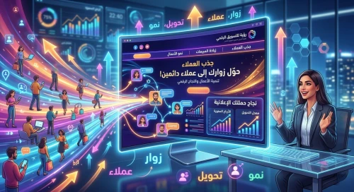 إنشاء موقع إلكتروني لزيادة الزبائن | تصميم مواقع احترافية في الجزائر