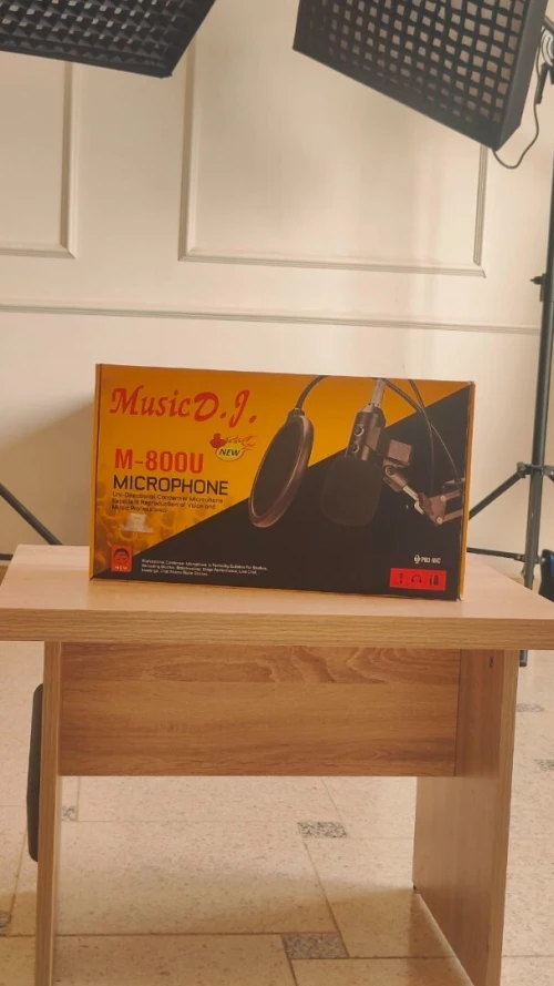 Microphone مايكروفون M800U احترافي للتسجيل والبث