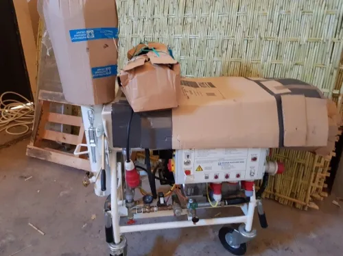 Machine monocouch platre projter putzknech s48 easy