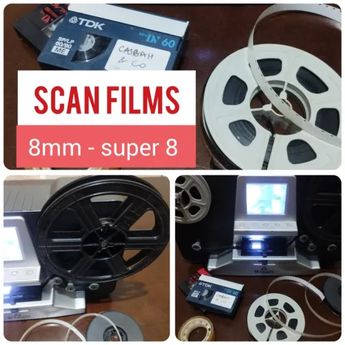 Films 8mm / Super 8mm, Scan, Numérisation, Transfert
