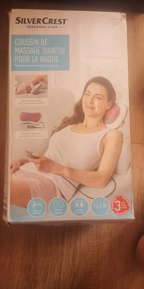 Coussin de massage shiatsu 