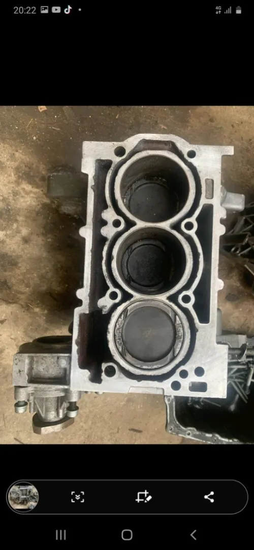 demi moteur 1.2 16 v polo / fabia