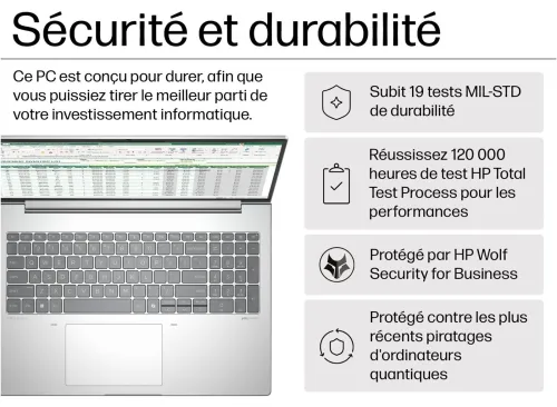 HP PROBOOK 460 G11 ULTRA U5-125U 16G RAM DRR5 512G SSD 16 POUCES AZERTY