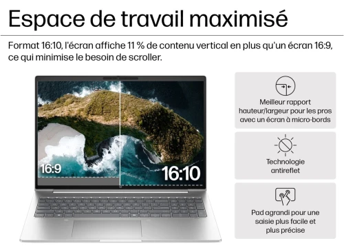 HP PROBOOK 460 G11 ULTRA U5-125U 16G RAM DRR5 512G SSD 16 POUCES AZERTY