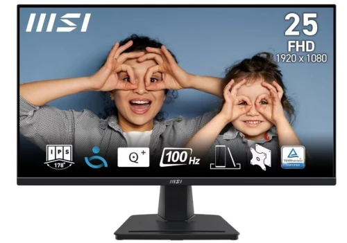Écran 24.5" MSI Pro MP251 - Full HD, Dalle IPS, 100 Hz