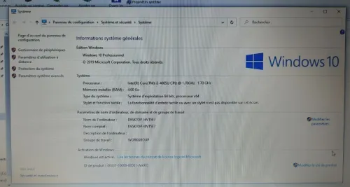 Laptop HP I3-4005U 4GB Ram 128Gb SSD