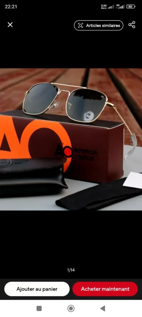 Lunette soleil Originale homme 