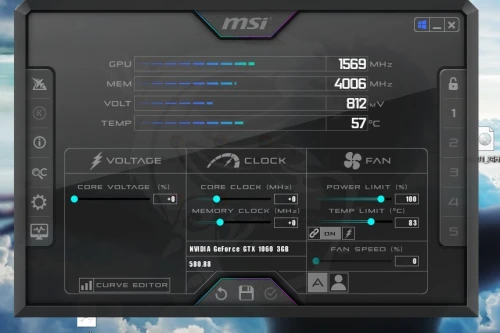 MSI GTX 1060 3gb