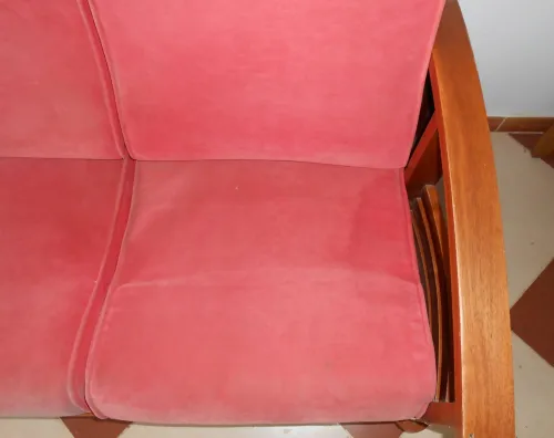Fauteuils 05 places en bois hêtre importation