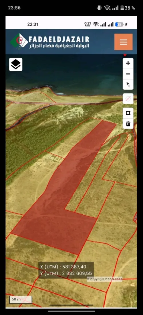 Vente Terrain Tlemcen Marsa ben mhidi