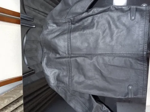 Veste cuire
