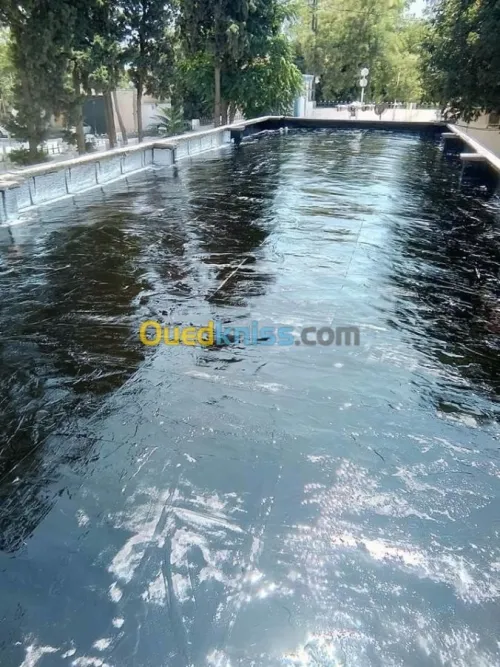 étanchéité ouedkniss القضاء على تسرب مياه الامطار