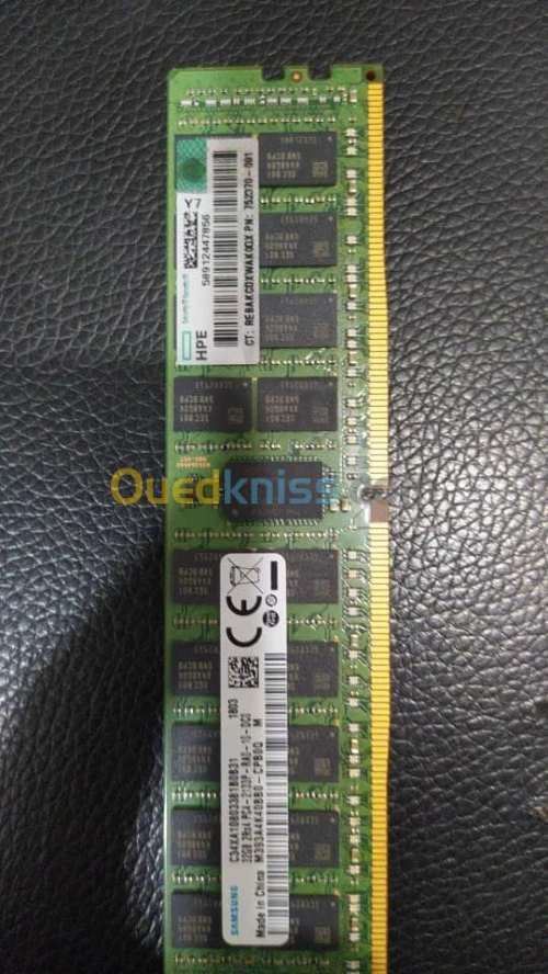 RAM 32 G HPE (Pour Serveur) DDR4