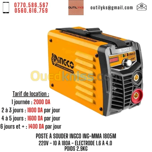 Poste a souder Location