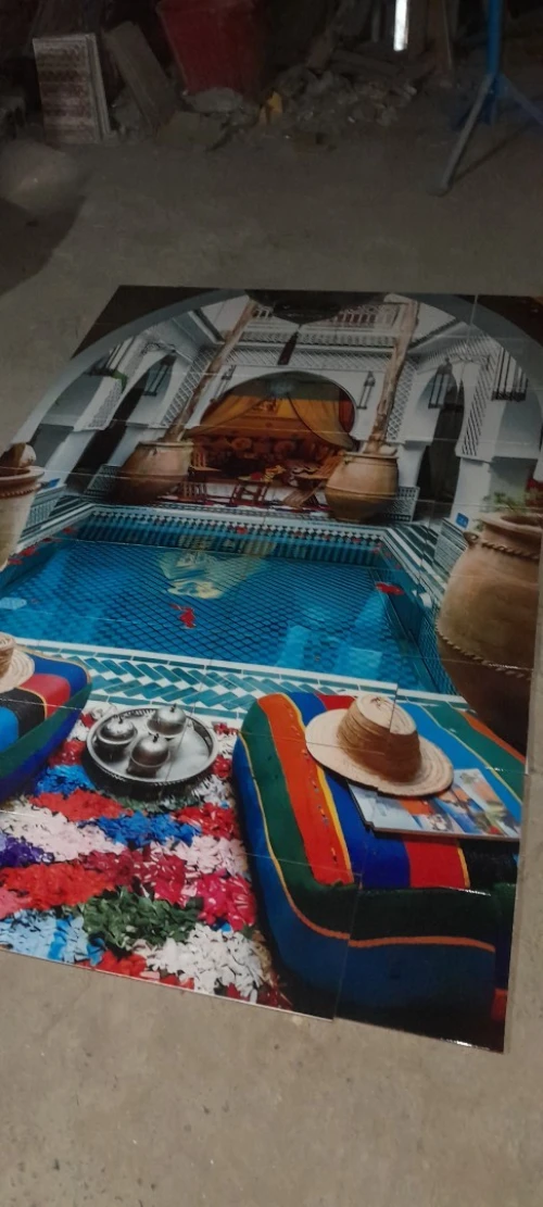 Decoration sur céramique 