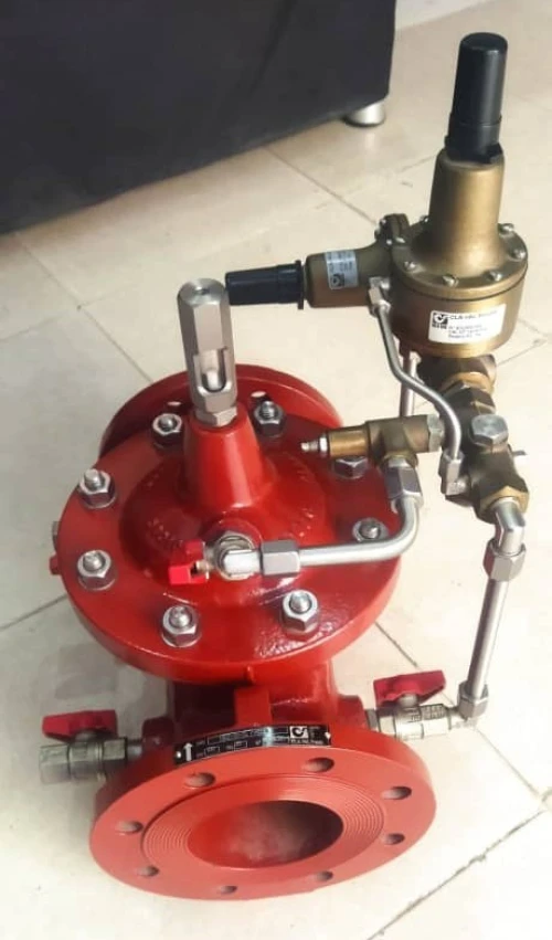 REDUCTEUR STABILISATEUR DE PRESSION AMONT AVAL DN100 PN10/16 CAL-VAL FRANCE