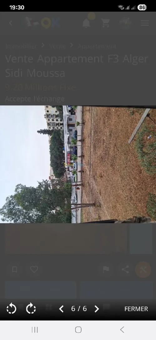 Vente Appartement F3 Alger Sidi moussa