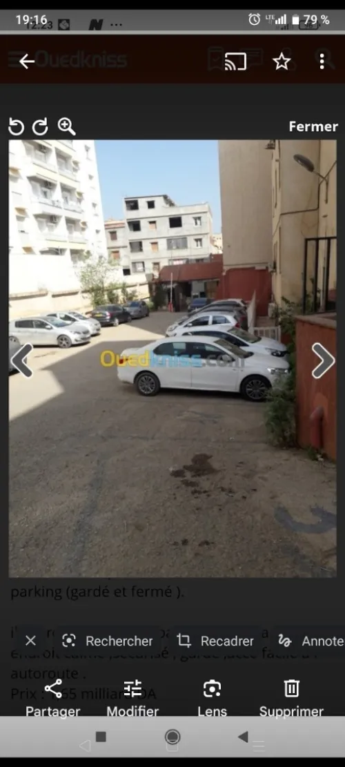 Vente Appartement F3 Alger Baba hassen