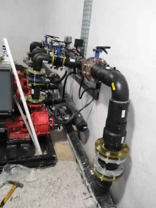 Installation et réparation équipement bâche d'eau 