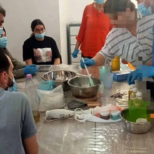 Formation professionnelle fabrication de savon artisanal   