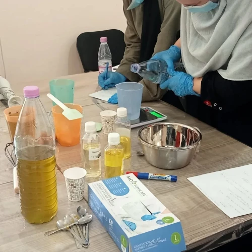 Formation professionnelle fabrication de savon artisanal   