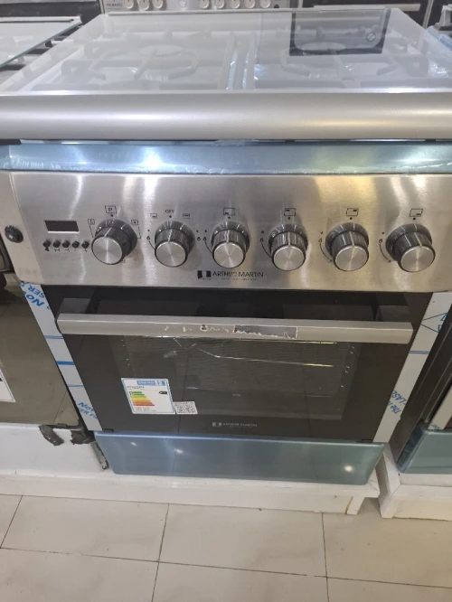 Cuisinière arthur martin 4 feux gaz gaz digital inox
