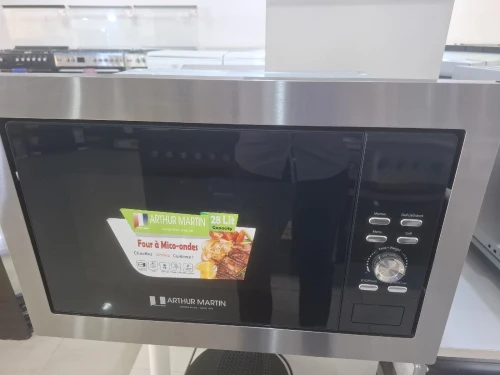 Micro onde encastrable Arthur Martin inox noir 28 lt