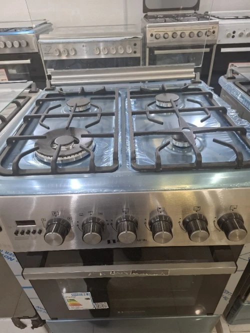 Cuisinière arthur martin 4 feux gaz gaz digital inox