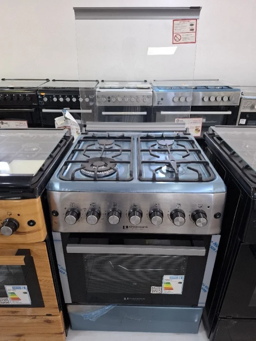 Cuisinière gaz electrique Arthur Martin inox