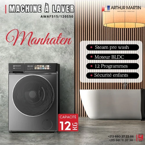 Machine a laver 12 kg Arthur Martin  Manhathen automatique