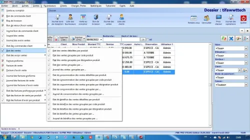 Logiciel de gestion de distribution professionnel
