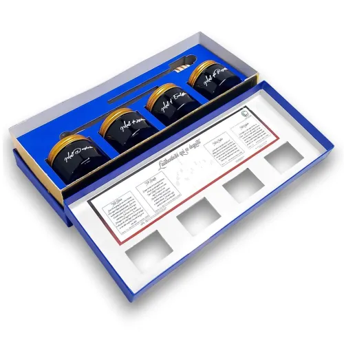 L'Essentiel par Tazmert : Coffret Dégustation de 4 Miels d'Exception