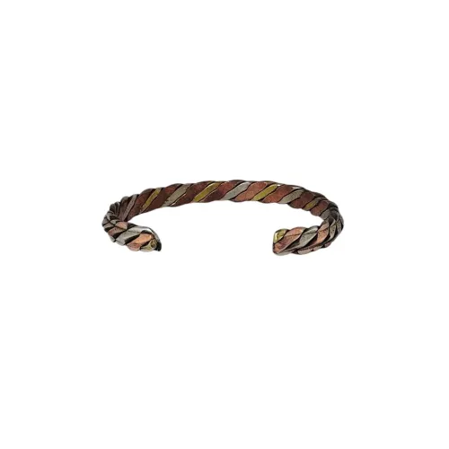 Bracelet en Cuivre Artisanal Touareg Fabrication Traditionnelle de Tamanrasset - Pour Femme