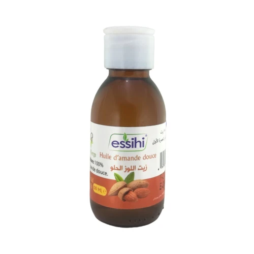 Huile d'Amande douce Pressée à Froid Pure et 100% naturel Sans Additifs 100ml