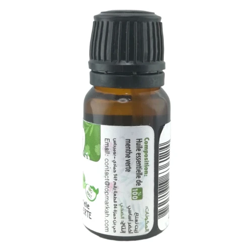 Huile Essentielle de Menthe Verte Pure et 100% naturel Sans Additifs 10ml