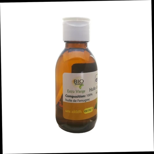 Huile de Fenugrec Pressée à Froid Pure et 100% naturel Sans Additifs 100ml