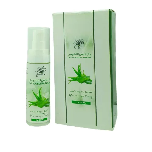 Gel Aloevera Naturel 100% Sans Additifs 30ml