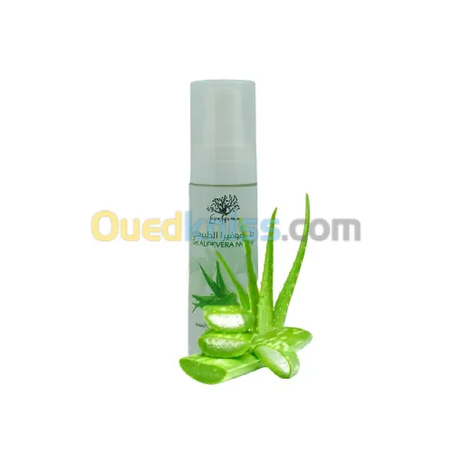 Gel Aloevera Naturel 100% Sans Additifs 30ml