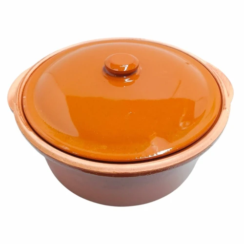 Tajine Artisanal en Terre Cuite Émaillée Tradition & Saveurs Naturelles Ø 30 cm