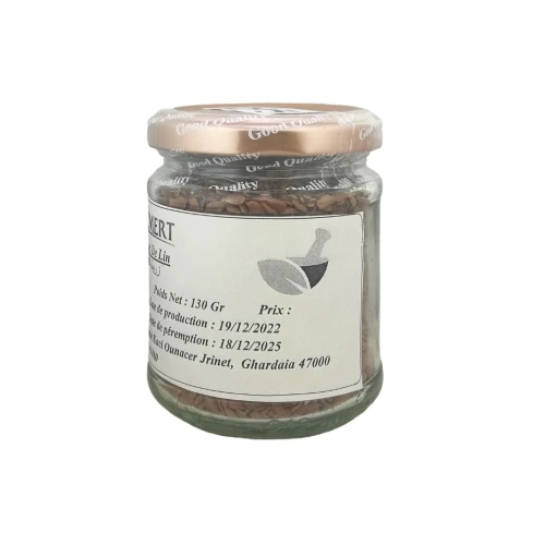 Graines de lin  Fait Maison 100% Naturelle 130  gr