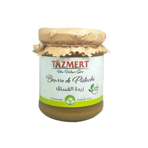 Beurre de Pistache 100% Naturel Sans Additifs 200 Gr