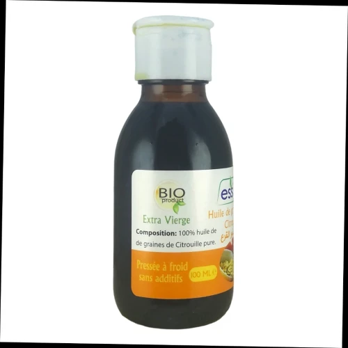 Huile De Graines De Citrouille Pressée À Froid 100% Naturel Sans Additifs 100Ml