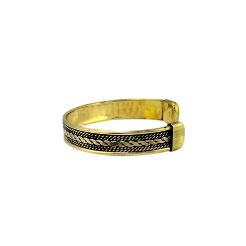 Bracelet en Cuivre Artisanal Touareg - Fabrication Traditionnelle de Tamanrasset Sud de l'Algérie