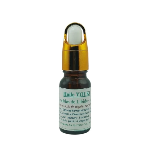 Huile YOUKI pour Homme Mélange Puissant pour Booster la Circulation et Réguler les Hormones