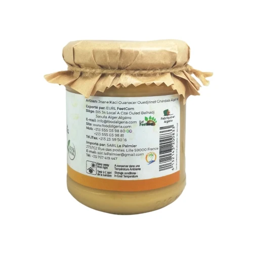 Beurre de Cacahuète 100% Naturel, Sans Additifs - Pot de 200g
