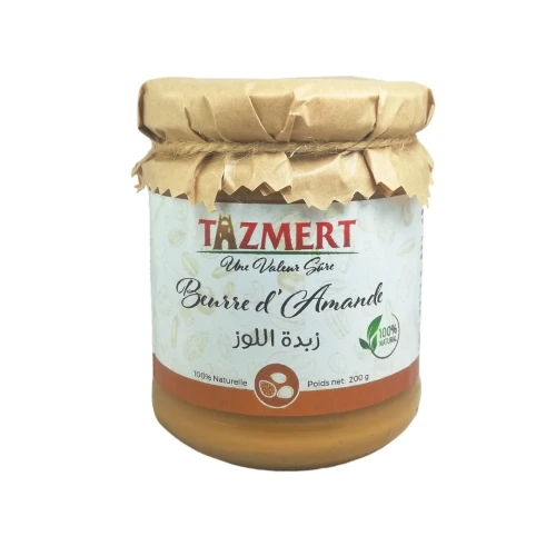 Beurre Amande 100% Naturel sans Additifs 200 Gr